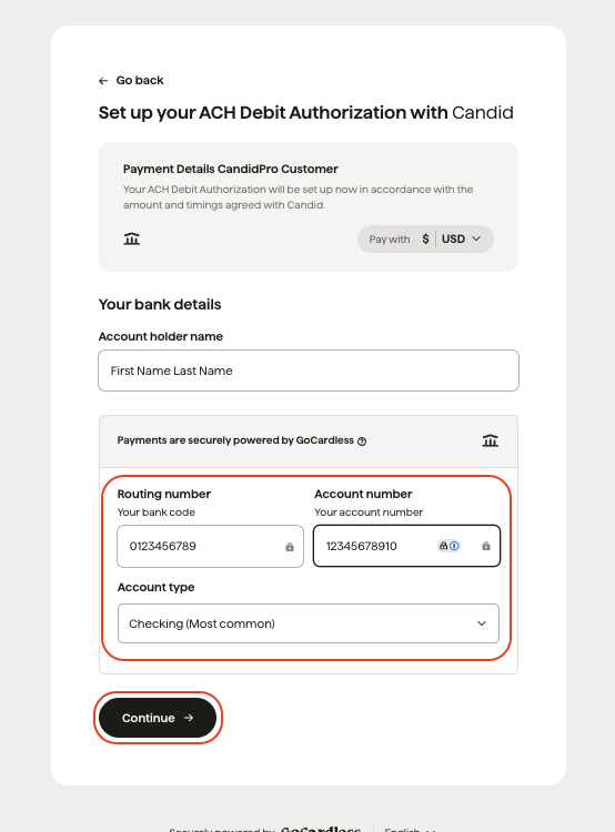 Step 4 - Enter Account Information and Click Continue.png